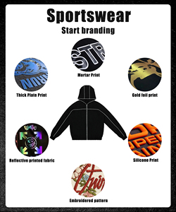 Men Color Blocking Windbreaker Tracksuit Set Lightweight 100% Cotton Sporty Style Full Sleeve Half-<b>Zip</b> Jacket Drawstring Shorts - Product Image 4