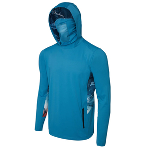 Sudadera con Capucha para Hombre, Protección Solar UPF 50, Manga Larga, Anti-UV, Color Sólido, Estilo Pullover - Product Image 2