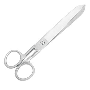 Ciseaux de tailleur professionnels en acier inoxydable, robustes, à lames affûtées pour la coupe de tissus, la couture et les travaux de confection. - Product Image 1