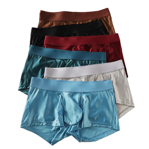 Ropa Interior de Hombre de Cintura Baja, Tejida, Transpirable, Corte Regular, Algodón Orgánico Ecológico, Suave y Elástica, Servicio OEM, Precio de Fábrica al por Mayor - Product Image 1