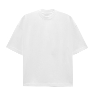 Heavyweight 100% Cotton <b>Plain</b> Custom Mens Oversized T Shirt Printing Blank <b>White</b> <b>Tee</b>-shirt Graphic Plus Size Men's T-shirts - Product Image 4