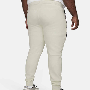 Pantalones Deportivos para Hombre, Corte Ajustado, Cómodos, para Gimnasio o Descanso, con Cordón en la Cintura, Mezcla de Algodón, Pantalones de Fitness - Product Image 2