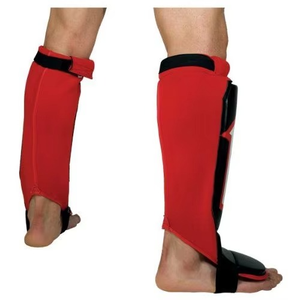 Espinilleras de Espuma de Alta Densidad para Muay Thai, Marca Privada, Diseño Personalizado, Cuero PU, Equipo de Protección para Piernas para Entrenamiento de MMA - Product Image 2