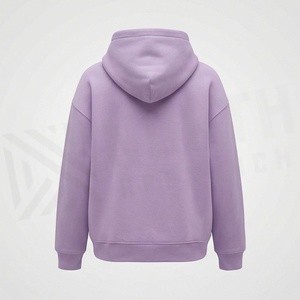 Women Oversized Hoodies Custom Made Logo Printing Hooded <b>Sweatshirt</b> <b>Plain</b> Drop Shoulder Streetwear Fashion Activewear - Product Image 2