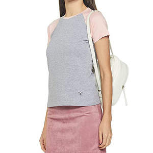 Women T-Shirt Soft Cotton Everyday Essential Crew Neck Short Sleeve Relaxed Fit Casual Minimal Style Comfort <b>Top</b> - Product Image 3