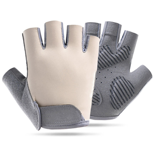 Gants de cyclisme demi-doigts en maille respirante unisexe pour l'été et le fitness - Product Image 3