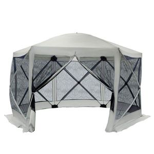 Tenda per Fiere Personalizzabile a Doppio Strato con Telaio in Acciaio e PVC - Product Image 4