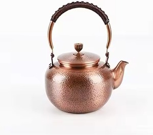 Contemporary Metal Kettle <b>Tea</b> Coffee <b>Pot</b> for Serving Hot Beverages Home Kitchen Use with Updated Design and Easy Handling - Product Image 2
