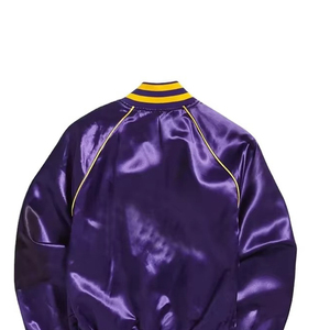 Nueva Chaqueta Bomber de Satén para Hombre, Estilo Varsity Delgado, de Alta Calidad, Venta Caliente, Diseño Novedoso, Personalizable, para Invierno - Product Image 2