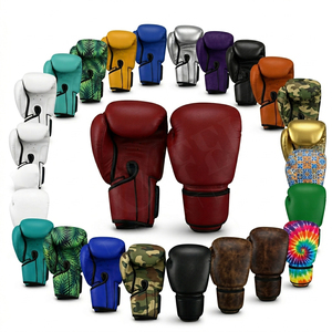Gants de boxe en cuir PU pour l'été, vente en gros, nouveaux, équipement de sécurité pour le fitness, le sparring, la boxe, le kickboxing, unisexe - Product Image 1