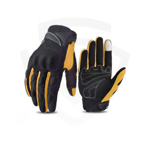 Gants de moto d'hiver personnalisés à doigts complets pour la course, compatibles écran tactile, en polyester, imperméables, respirants, avec protection des articulations - Product Image 1