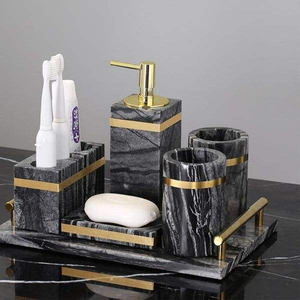 Latest Stylish Resin Acrylic <b>Bathroom</b> Sets Handcrafted with Attractive Design for Your Home Vibrant <b>Bathroom</b> <b>Decor</b> Made in India - Product Image 6