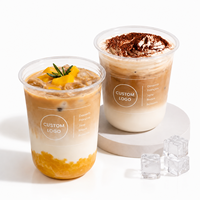 Gobelets à café jetables personnalisés avec logo, recyclables, compostables, biodégradables en PLA/PET, avec couvercles, impression UV, qualité alimentaire, paroi simple, 5,5-32 oz