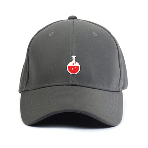 Gorra de Running de Secado Rápido, 5 Paneles, Gris, Estilo Béisbol Sin Estructura, Gorra Deportiva de Poliéster Suave de Alto Rendimiento - Product Image 1