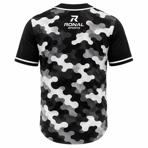Uniformes de Béisbol Sublimados con Bordado de Alta Calidad y Diseño, Camisetas de Béisbol para Hombre, Servicio OEM - Product Image 2