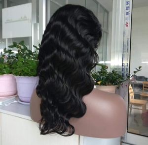 Pelucas de Encaje Frontal Rizado Natural con Doble Trama a Máquina, Cabello Remy Indio, Estilos Ondulado Profundo y Ondulado Corporal - Product Image 5