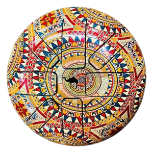 กลองเหล็กดีไซน์ลายแมนดาลา เครื่องดนตรีแฮนด์แพน สำหรับการทำสมาธิ โยคะ การผ่อนคลาย การบำบัดด้วยเสียง การรักษา ฮาโลวีน - Product Image 2