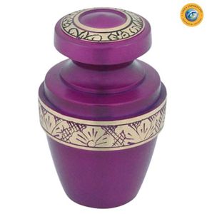 Urnas de Cremación Linea Exports, Diseño Elegante, Recuerdos Decorativos, Urna para Cenizas de Bebé con Banda Decorativa - Product Image 1