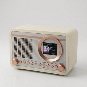 Digital Alarm <b>Clock</b> DAB Retro <b>Radio</b> Home Audio FM <b>Radio</b> - Product Image 6