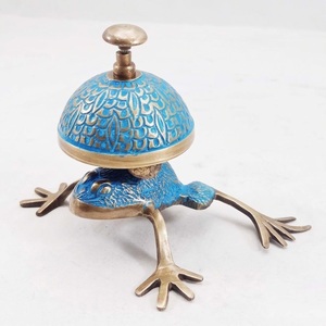 Gold Finish Durable Metal Service <b>Call</b> <b>Bell</b> for Customer Reception Classroom Pet Training and Retail Checkout Buzzer - Product Image 3