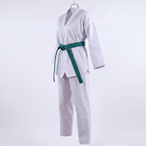 Uniforme d'entraînement de Taekwondo et de Karaté, service OEM pour vêtements de combat, 100% coton, uniforme de Taekwondo sur mesure pour les arts martiaux - Product Image 3