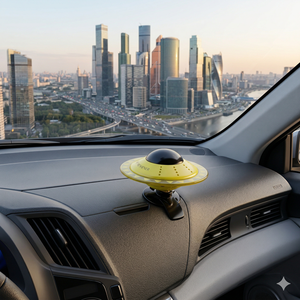 Perfume de coche portátil UFO en forma de Aerosol salpicadero ventilación aromas ambientador de coche y aromaterapia para el hogar producto de fragancia - Product Image 1