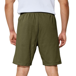 Pantalones Cortos Deportivos de Algodón para Hombre, con Logotipo Personalizado, para Uso Casual, Correr, Color Sólido - Product Image 2