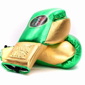 Gants de boxe en cuir de vachette, No Boxing No Life, à lacets, rembourrés, à doigts entiers, anti-humidité, RL-BG-229 - Product Image 2