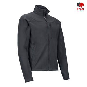 Chaqueta Softshell Personalizada de Primera Calidad para Hombre, Cierre de Cremallera, Tejido Transpirable con Logotipo Personalizado - Product Image 3