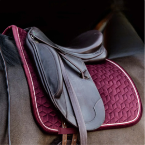 Luxury Dressage Horse Saddle Pad Quilted <b>Equestrian</b> Saddle Cloth Breathable Riding Equipment Custom Equine Riding Equipment - Product Image 2