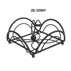 Porte-serviettes et support à mouchoirs en or poli, moderne et luxueux, fait main, pour restaurants, maisons, avions - Product Image 5