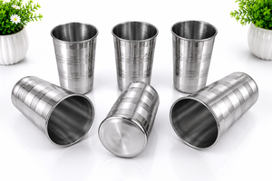 Dheer International Stainless Steel Tumbler <b>Reusable</b> Eco-Friendly Unisex Drinking <b>Cup</b> Microwave & Dishwasher Safe for Travel - Product Image 3
