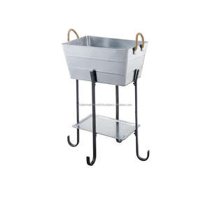 Best selling galvanized metal planters premium quality iron planters modern flower pots and planters for sale - Product Image 1