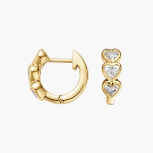Pendientes de Diamantes Chapados en Oro Más Vendidos, Joyería Elegante de Moda para Mujer, para Bodas, Fiestas, Compromisos y Ocasiones Especiales - Product Image 4