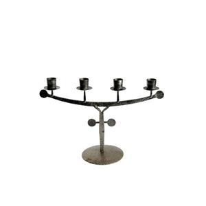 Support mural double pour bougies votives en fer, finition thermolaquée, pour décoration intérieure, décoration murale, éclairage - Product Image 4