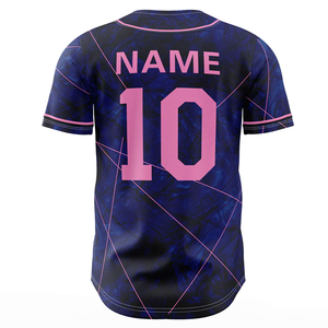 เสื้อเบสบอลทรงปกติ ผลิตจากโรงงาน ปี 2025 ผ้าโพลีเอสเตอร์ 100% ระบายเหงื่อได้ดี ต้านเชื้อแบคทีเรีย บริการ OEM ปรับแต่งได้ - Product Image 3