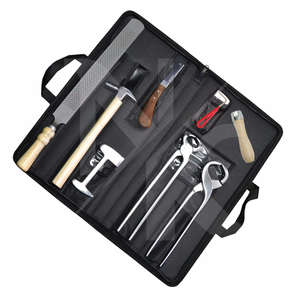 Kit Profesional de Herrador para Animales Grandes, Juego de 8 Herramientas de Acero Inoxidable 304, Mordazas con Tratamiento Térmico, Empuñaduras Antideslizantes - Product Image 3