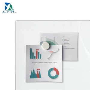Pizarra Magnética de Vidrio con Doble Superficie de Escritura y Soporte Móvil - Product Image 2