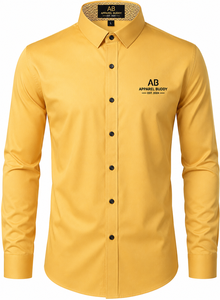 Camiseta de Manga Corta Casual para Hombre, Marca AMY, 100% Algodón, Corte Regular, Lisa, con Logotipo Personalizado al por Mayor - Product Image 4
