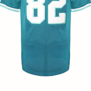 Maillot de basket personnalisé à col en V, imprimé par sublimation, couleur unie et motif uni - Product Image 6