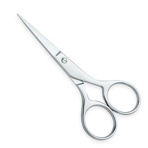 Tijeras de Maquillaje Profesionales de Acero Inoxidable de Alta Calidad, Personalizables, con Mango de Cerámica, Rectas, para Cutículas y Uñas, Dentadas - Product Image 2