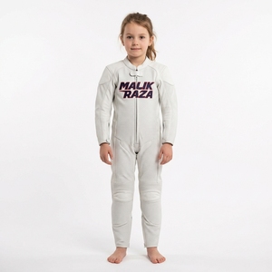 Kids <b>Full</b> <b>Body</b> Leather Motorbike <b>Suit</b> Custom Logo Youth Racing Gear - Product Image 1
