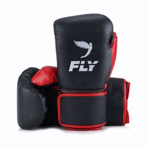 Gants de boxe Fly, professionnels, légers, pour l'entraînement et le sparring, personnalisés, 100% cuir véritable, fermeture à boucle, Muay Thai - Product Image 4