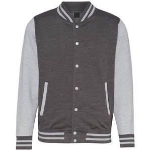 Blouson Bomber en Satin Fin Personnalisé Noir Style Baseball Letterman pour Hommes et Femmes avec Manches en Cuir Chauffantes pour l'Hiver – Vente en Gros - Product Image 2