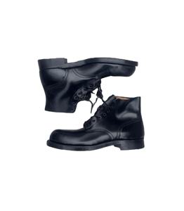 Botas de Trabajo Tácticas para Hombre con Cremallera Lateral, Botas Ligeras de Cuero Estilo Uniforme, Zapatos de Exterior Cómodos, Duraderos y Transpirables - Product Image 4