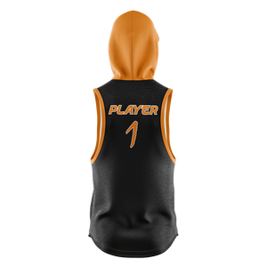 Sudadera con Capucha sin Mangas para Hombre de Primera Calidad, Diseño con Bordado y Apliques, Sudadera sin Mangas para Gimnasio y Fitness - Product Image 4