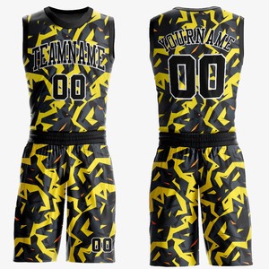 Conjunto de Camiseta y Pantalones Cortos de Baloncesto Sublimados Premium, Uniforme de Equipo Personalizado sin Mangas, Ropa Deportiva de Malla de Alto Rendimiento, Suministro al por Mayor - Product Image 1