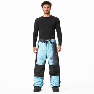 Pantalons de snowboard amples pour hommes et femmes, imperméables, coupe-vent, isolés, pantalons de ski surdimensionnés, coupe ample, vêtements de sport d'hiver pour l'extérieur - Product Image 5