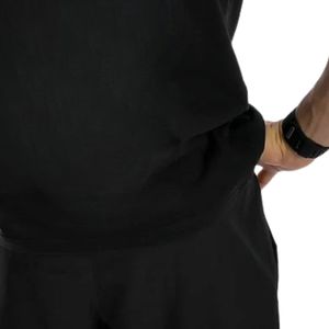 T-shirt à manches courtes pour homme, gris anthracite, col rond, uni, basique, décontracté, couleur unie, haut à manches courtes, simple, pour tous les jours - Product Image 5