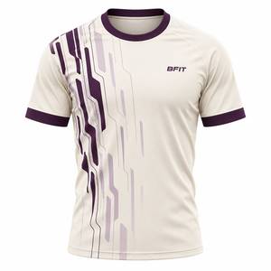 ชุดฟุตบอล OEM ลายพิมพ์ไอวอรี่พลัมแบบนามธรรม เสื้อเจอร์ซีย์และกางเกงขาสั้นเข้าชุดสำหรับทีม - Product Image 4